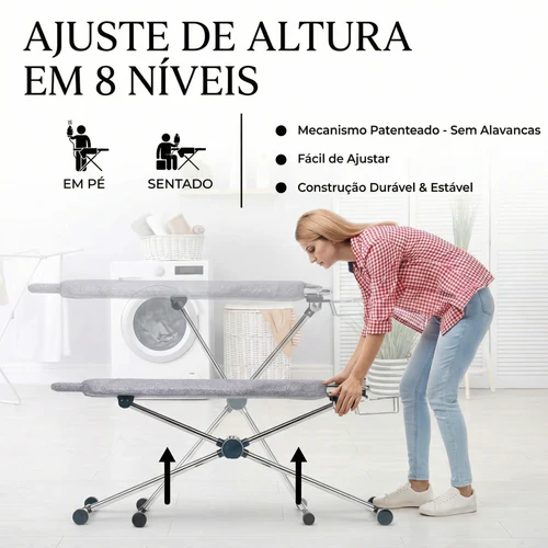 Tábua de Passar Série Ultra 360 Graus